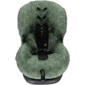 Briljant Baby autostoelhoes 1+ Deco junior katoen groen