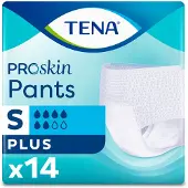 Tena 4x Tena Pants Plus Proskin Small 14 Stuks