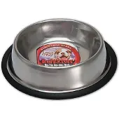 Loving Pets Ruff N' Tuff - No Tip Bowl - RVS water of voerbak - Kan niet omvallen - Antislip onderkant - In 6 maten - Large - 946ml