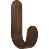Normann Copenhagen Curve haak Walnoot