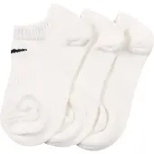 Nike Lightweight Enkelsokken Wit Zwart