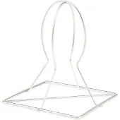 Yakiniku kippenhouder 20 x 40 cm RVS zilver