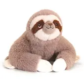 Keel Toys Pluche knuffel dier luiaard 25 cm - Knuffeldier