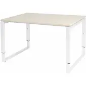 Schaffenburg Verstelbaar Bureau - Plus 120x90 robson - wit frame