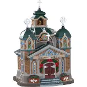Lemax Caddington Village Kersthuisje Holy Spirit Cathedral (kathedraal) 16,7 X 12,5 X 18,1 Cm