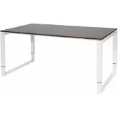 Schaffenburg Verstelbaar Bureau - Domino Plus 160x90 logan - wit frame