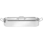 Hendi Vispocheerpan met Geperforeerde Inzet - 674x188x(H)125mm