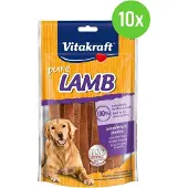 Vitakraft LAMB vleesstrips lam - hondensnack - 10 verpakkingen