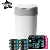 Tommee tippee Twist & Click Luienemmer Wit - Inclusief 6 Navullingen