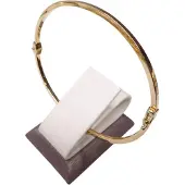 Christian 14 karaat gouden bangle