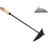 De Wit Schrepel Gesmeed Rechts Met Essen Handvat 140 mm