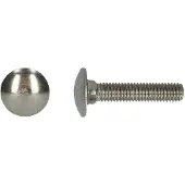 Bahco PGB-FASTENERS | Houtbout A2 DIN 603 M8x25 | 100 st 000603A00008000253