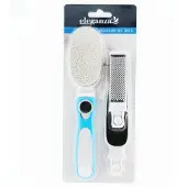 Eleganza Pedicureset - 3 Delig - Blauw