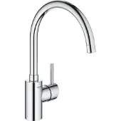 GROHE Concetto 1-gats keukenkraan met hoge draaibare uitloop chroom