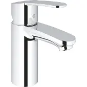 GROHE Eurostyle Cosmopolitan Wastafelkraan - Standaard uitloop - Chroom - AquaCalibrator