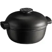 Emile Henry Kookpan Delight Rond Slate 4 L