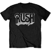 Rush T-Shirt Logo Homme Noir - Taille S
