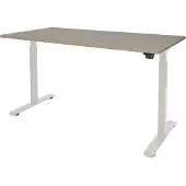 Schaffenburg Dextro Basic Zit-sta-bureau Rechthoekig Eiken T-Voet 1.600 (B) x 800 (D) x 705 (H) mm Melamine