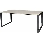 Schaffenburg Verstelbaar Bureau - Plus 180x90 robson - zwart frame