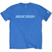 Billie Eilish T-Shirt Racer Logo Homme Bleu - Taille XL