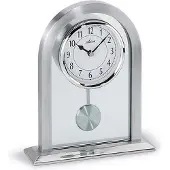 Atlanta Tafelklok Silver Beauty Modern Design