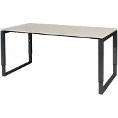 Schaffenburg Verstelbaar Bureau - Plus 160x80 robson - zwart frame