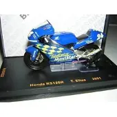 Ixo Models Honda RS125R T. Elias 2001 1:24 IXO Models Blauw RAB022