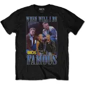 Ginza.se Bros - Famous Homage Heren T-shirt - M - Zwart