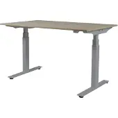 Schaffenburg Zit Sta Bureau - Plus Elek 160x80 robson - alu frame