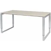 Schaffenburg Verstelbaar Bureau - Plus 160x80 robson - alu frame