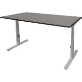 Schaffenburg Verstelbaar Bureau - Linesto 180x80 logan - alu frame