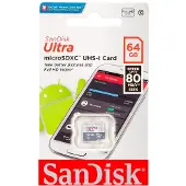 SanDisk SDSQUNR-064G-GN3MN flashgeheugen 64 GB MicroSDXC Klasse 10
