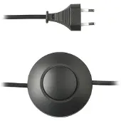 Lybardo LED 0-75W Vloer Dimmer Zwart - Fase Afsnijding - Elektronische zekering