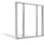 Enzo PFS Opbouwframe voor LED paneel 60x60x5,5cm wit - 5417875