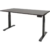 Schaffenburg Dextro Plus Zit-sta-bureau Rechthoekig Eiken T-Voet 1.200 (B) x 800 (D) x 645 (H) mm Melamine