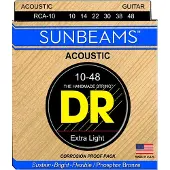 Dr Strings RCA-10 Sumbeams Snaren voor akoestische gitaar