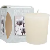 Bridgewater Geurkaarsjes / Votives - White Cotton 3 st.