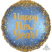 Amscan "Gold & Satin New Year" Folieballon