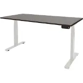 Schaffenburg Dextro Plus Zit-sta-bureau Rechthoekig Eiken T-Voet 1.800 (B) x 900 (D) x 645 (H) mm Melamine
