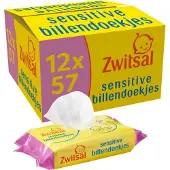 Zwitsal Baby Sensitive Billendoekjes 12-Pack 12x57 St Doekjes