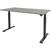 Schaffenburg Dextro Basic Zit-sta-bureau Rechthoekig T-Voet 1.200 (B) x 800 (D) x 705 (H) mm Melamine