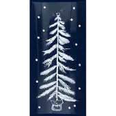 Peha Raamsticker Kerstboom 24 X 44,5 Cm Pvc Wit