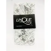Unique living Servetten - set 4stuks - Let it snow - 40x40cm - white - Wit - Herbruikbaar