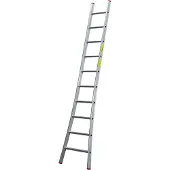 Kippers Rijssen Enkele ladder SuperPRO met uitgebogen bomen - 18 sporten - 1250200118