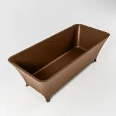 Mondiaz Vrijstaand Bad LUNDY 170x75cm Kleur Rust / Rust