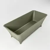 Mondiaz Vrijstaand bad lundy 170x75 cm kleur army /army