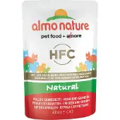 Almo Nature 24x HFC Natural Kattenvoer Nat Kip & Garnaal 55 gr
