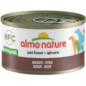 Almo Nature 48x Hfc Natural Hondenvoer Nat Rundvlees 95 Gr