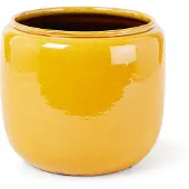 Serax Glazed shades Costa Bloempot medium D21 Honey