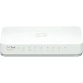 D-Link GO-SW-8E/E Fast Ethernet Switch met 8 poorten / wit